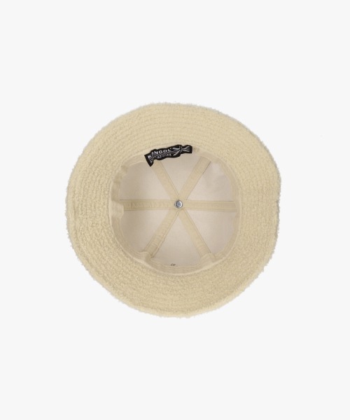 KANGOL（カンゴール）の「KANGOL SMU SHEEP FUR CASUAL（ハット・レディース・ブラック/アイボリー・MEDIUM/LARGE/X-LARGE）」の9枚目の写真