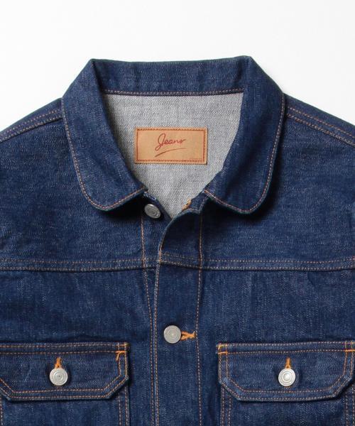 PHINGERIN（フィンガリン）の「Phingerin / JEANS PG1 DENIM（デニムジャケット・メンズ・インディゴブルー・MEDIUM/SMALL/LARGE）」の5枚目の写真