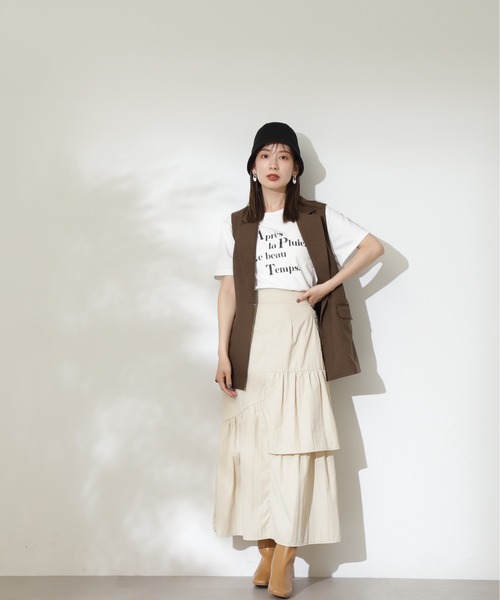 N.（N. Natural Beauty Basic）（エヌエヌナチュラルビューティーベーシック）の「◆セットバックヒールショートブーツ（ブーツ・レディース・ブラック/ベージュ/シルバー・23.5/24.5）」の12枚目の写真