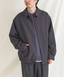 CRAFT STANDARD BOUTIQUE | ポリエステルツイルスポーツジャケット　◆(ブルゾン)