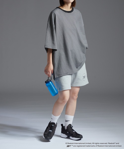 Reebok(リーボック)の「【WEB限定】【Reebok × CIAOPANIC TYPY】スウェットショートパンツ(スウェットパンツ・レディース・ネイビー/ライトグレー・MEDIUM)」の21枚目の写真