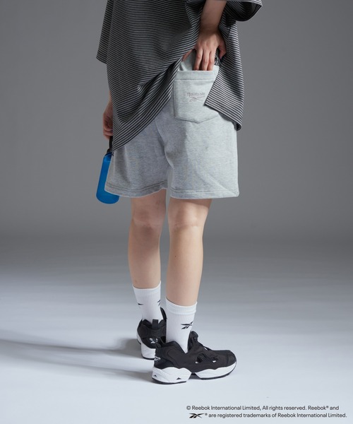 Reebok(リーボック)の「【WEB限定】【Reebok × CIAOPANIC TYPY】スウェットショートパンツ(スウェットパンツ・レディース・ネイビー/ライトグレー・MEDIUM)」の15枚目の写真