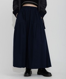 niko and...（ニコアンド）の「[MODE NORM CORE(モードノームコア)]コットン塩縮ギャザーパンツ2（その他パンツ）」