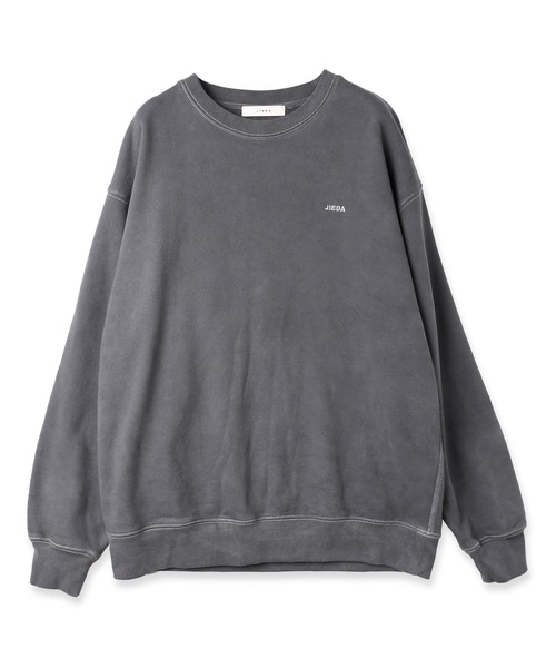 Jieda（ジエダ）の「OVERDYE EMBROIDERY SWEAT CREW（スウェット 
