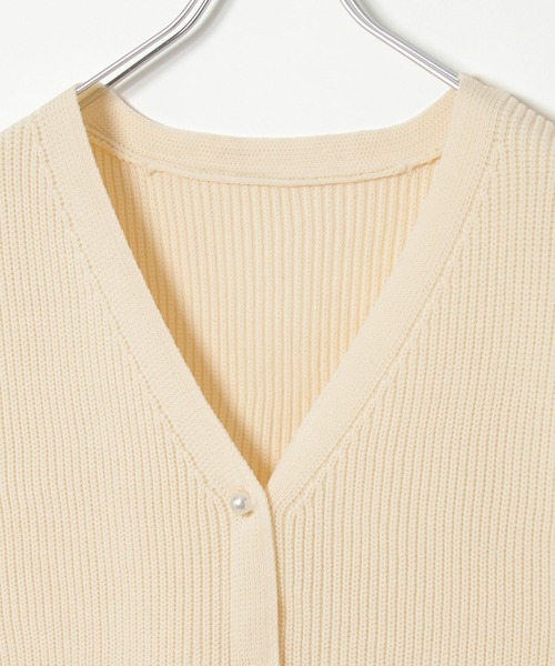 notch.（ノッチ）の「パールボタンベスト（ベスト・レディース・オフホワイト/ブラック/チャコールグレー・M）」の19枚目の写真