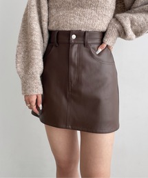 Heather | ハイウエストミニスカート　975634(スカート)