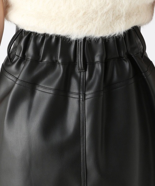 Heather（ヘザー）の「ハイウエストミニスカート　975634（スカート・レディース・ブラック/ブラウン・M/S）」の15枚目の写真