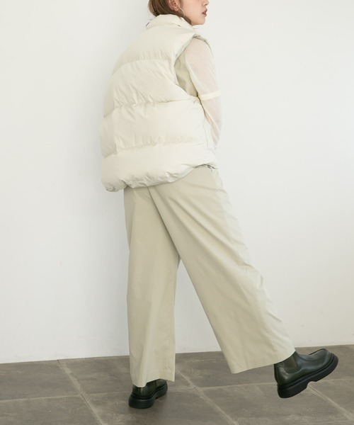 KBF(ケイビーエフ)の「キーネックサロペット(サロペット/オーバーオール・レディース・ブラック/ベージュ系その他・36/38)」の10枚目の写真