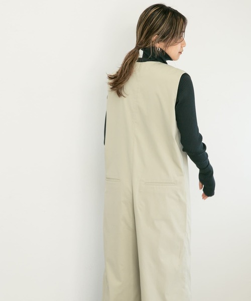 KBF(ケイビーエフ)の「キーネックサロペット(サロペット/オーバーオール・レディース・ブラック/ベージュ系その他・36/38)」の19枚目の写真