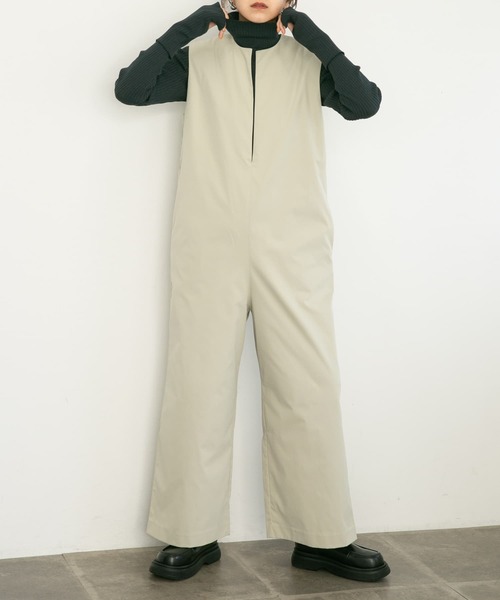 KBF(ケイビーエフ)の「キーネックサロペット(サロペット/オーバーオール・レディース・ブラック/ベージュ系その他・36/38)」の21枚目の写真