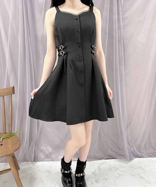 ROJITA(ロジータ)の「【TGCteen2023 summer着用アイテム/ベージュ】ブラウスSETサイドバックルワンピース(ワンピース・レディース・ベージュ/ブラック/グレー・FREE)」の6枚目の写真