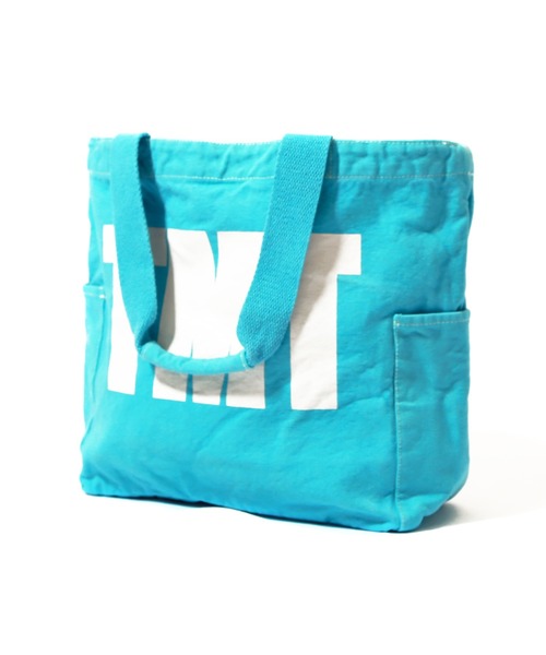 TMT（ティーエムティー）の「CANVAS TOTE BAG(TMT)（トートバッグ・メンズ・レッド/パープル/グリーン/イエロー/ブラック/ネイビー/サックスブルー・FREE）」の15枚目の写真