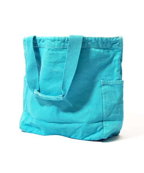 TMT（ティーエムティー）の「CANVAS TOTE BAG(TMT)（トートバッグ・メンズ・レッド/パープル/グリーン/イエロー/ブラック/ネイビー/サックスブルー・FREE）」の16枚目の写真