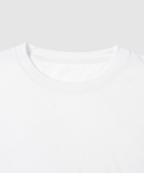 ECOCYCLE(エコサイクル)の「ELEVATED SS TEE_BASIC(サイドシームあり)(Tシャツ/カットソー・メンズ・ホワイト/ブラック系その他/その他9・M/L/XL/S/XXL/XS)」の5枚目の写真