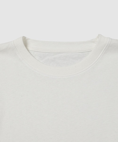 ECOCYCLE(エコサイクル)の「ELEVATED SS TEE_BASIC(サイドシームあり)(Tシャツ/カットソー・メンズ・ホワイト/ブラック系その他/その他9・M/L/XL/S/XXL/XS)」の7枚目の写真