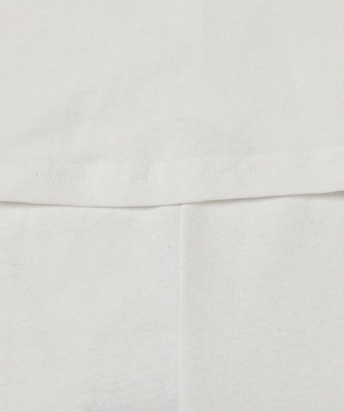 ECOCYCLE(エコサイクル)の「ELEVATED SS TEE_BASIC(サイドシームあり)(Tシャツ/カットソー・メンズ・ホワイト/ブラック系その他/その他9・M/L/XL/S/XXL/XS)」の8枚目の写真