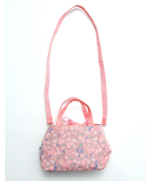 Little sunny bite（リトルサニーバイト）の「【Little sunny bite】Original floral bag（ボストンバッグ・レディース・イエロー/ピンク・FREE）」の11枚目の写真