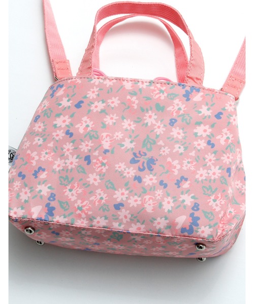 Little sunny bite（リトルサニーバイト）の「【Little sunny bite】Original floral bag（ボストンバッグ・レディース・イエロー/ピンク・FREE）」の12枚目の写真