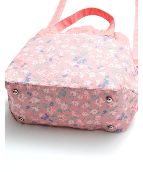 Little sunny bite（リトルサニーバイト）の「【Little sunny bite】Original floral bag（ボストンバッグ・レディース・イエロー/ピンク・FREE）」の13枚目の写真