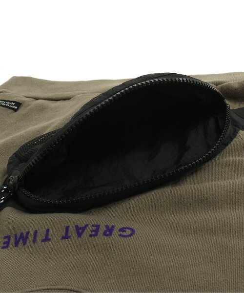 F.O.KIDS(エフオーキッズ)の「ボディバッグドッキングトレーナー(スウェット・キッズ・アイボリー/グレー/ベージュ・120/110/130/140/95/90/100/80)」の7枚目の写真