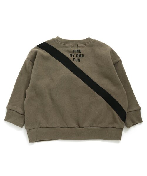 F.O.KIDS(エフオーキッズ)の「ボディバッグドッキングトレーナー(スウェット・キッズ・アイボリー/グレー/ベージュ・120/110/130/140/95/90/100/80)」の10枚目の写真