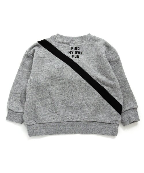 F.O.KIDS(エフオーキッズ)の「ボディバッグドッキングトレーナー(スウェット・キッズ・アイボリー/グレー/ベージュ・120/110/130/140/95/90/100/80)」の11枚目の写真