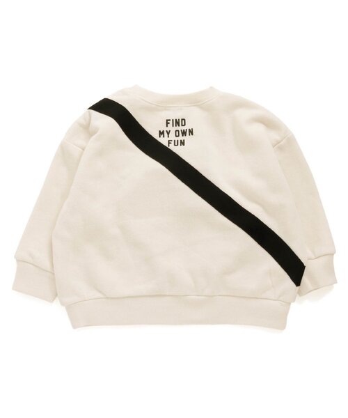 F.O.KIDS(エフオーキッズ)の「ボディバッグドッキングトレーナー(スウェット・キッズ・アイボリー/グレー/ベージュ・120/110/130/140/95/90/100/80)」の12枚目の写真