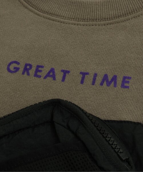 F.O.KIDS(エフオーキッズ)の「ボディバッグドッキングトレーナー(スウェット・キッズ・アイボリー/グレー/ベージュ・120/110/130/140/95/90/100/80)」の14枚目の写真