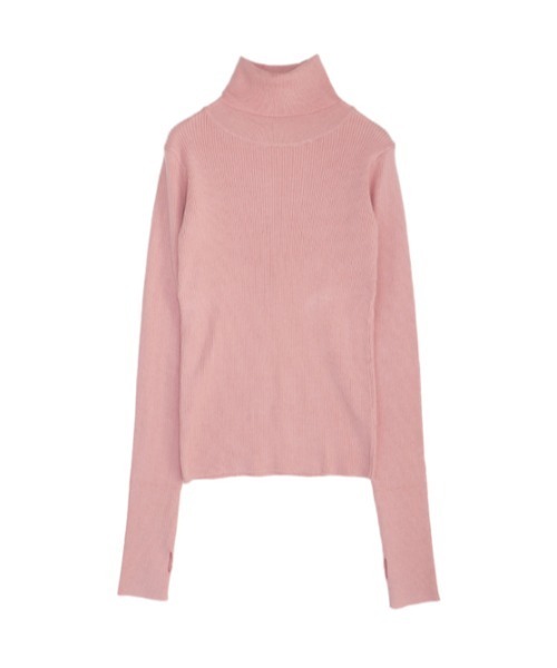 AMAIL(アマイル)の「Fashionable basic knit(ニット/セーター・レディース・グレー/イエロー/アイボリー/ブラック/ピンク・FREE)」の21枚目の写真