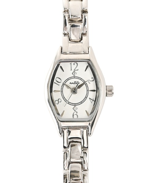 セール】【SETUP7】ニッケルフリーストーンメタルウォッチ ST283 FW