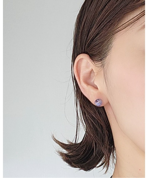 tone（トーン）の「【Tresor】水中花　サージカルステンレスピアス(MA)（ピアス（両耳用）・レディース・その他2/その他/その他3・FREE）」の5枚目の写真