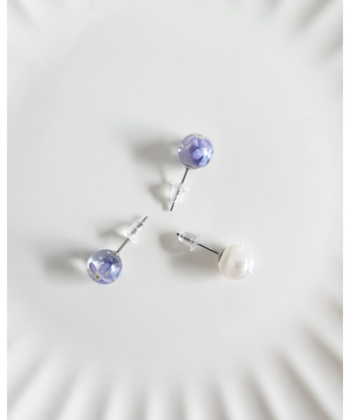 tone（トーン）の「【Tresor】水中花　サージカルステンレスピアス(MA)（ピアス（両耳用）・レディース・その他2/その他/その他3・FREE）」の7枚目の写真