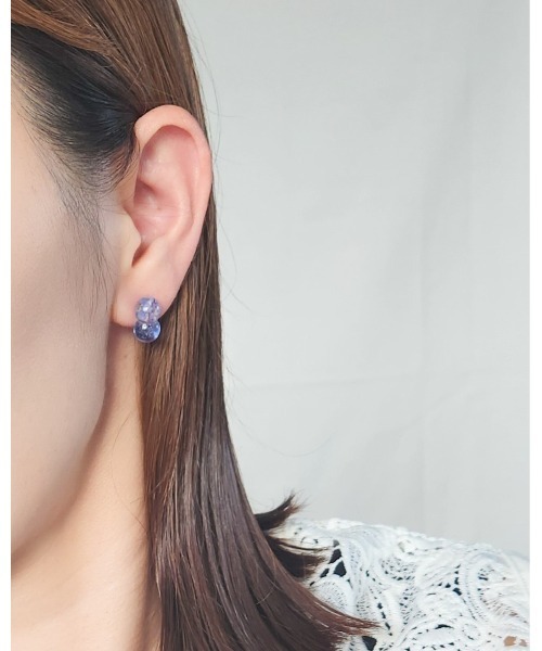 tone（トーン）の「【Tresor】水中花　サージカルステンレスピアス(MA)（ピアス（両耳用）・レディース・その他2/その他/その他3・FREE）」の15枚目の写真