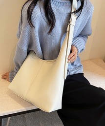 florist | 【セットのポーチ付き】2WAYワンショルダーPUレザーバッグ/ボストンバッグ(ボストンバッグ)