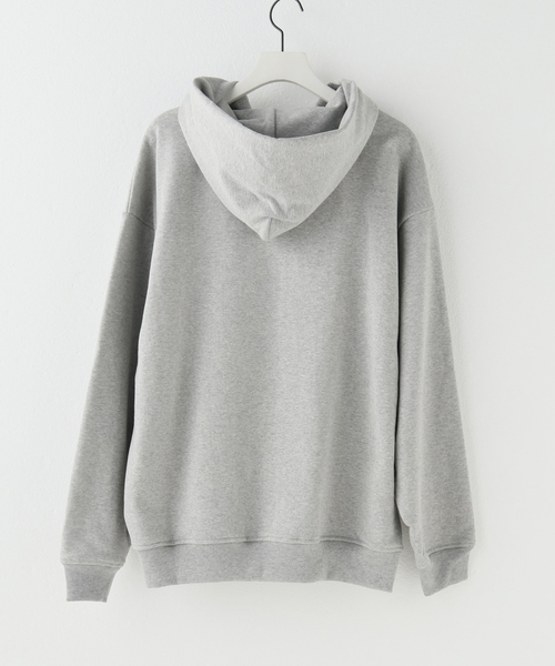 RASSVET / PACCBET(ラスベート)の「【RASSVET / ラスベート】MEN LOGO ZIPPED HOODIE(パーカー・メンズ・グレー/ネイビー・LARGE/MEDIUM)」の3枚目の写真