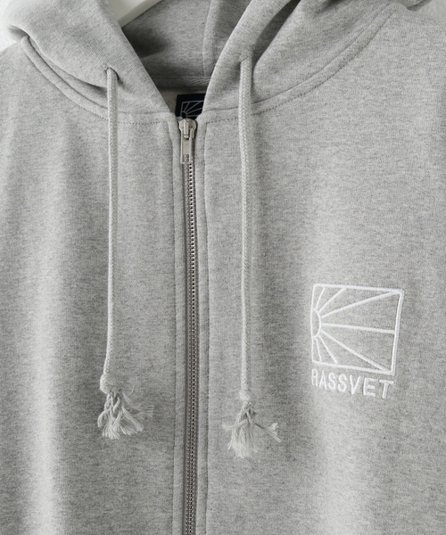RASSVET / PACCBET(ラスベート)の「【RASSVET / ラスベート】MEN LOGO ZIPPED HOODIE(パーカー・メンズ・グレー/ネイビー・LARGE/MEDIUM)」の8枚目の写真