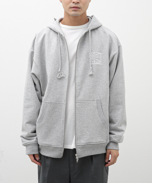 RASSVET / PACCBET(ラスベート)の「【RASSVET / ラスベート】MEN LOGO ZIPPED HOODIE(パーカー・メンズ・グレー/ネイビー・LARGE/MEDIUM)」の19枚目の写真