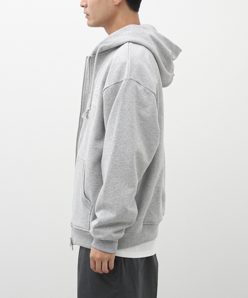 RASSVET / PACCBET(ラスベート)の「【RASSVET / ラスベート】MEN LOGO ZIPPED HOODIE(パーカー・メンズ・グレー/ネイビー・LARGE/MEDIUM)」の20枚目の写真