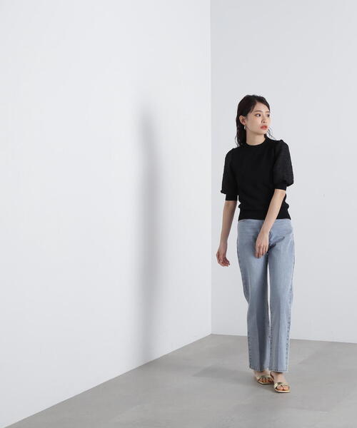 N.(N. Natural Beauty Basic)(エヌエヌナチュラルビューティーベーシック)の「ナチュラルフレアデニム(その他パンツ・レディース・ブラック/ブルー系その他2/ブルー・MEDIUM/SMALL)」の14枚目の写真