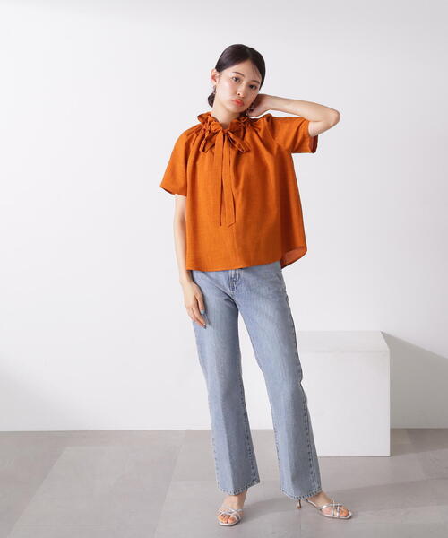 N.(N. Natural Beauty Basic)(エヌエヌナチュラルビューティーベーシック)の「ナチュラルフレアデニム(その他パンツ・レディース・ブラック/ブルー系その他2/ブルー・MEDIUM/SMALL)」の16枚目の写真