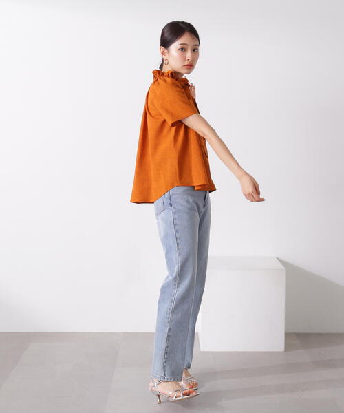 N.(N. Natural Beauty Basic)(エヌエヌナチュラルビューティーベーシック)の「ナチュラルフレアデニム(その他パンツ・レディース・ブラック/ブルー系その他2/ブルー・MEDIUM/SMALL)」の17枚目の写真