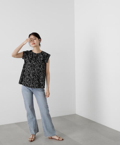 N.(N. Natural Beauty Basic)(エヌエヌナチュラルビューティーベーシック)の「ナチュラルフレアデニム(その他パンツ・レディース・ブラック/ブルー系その他2/ブルー・MEDIUM/SMALL)」の22枚目の写真