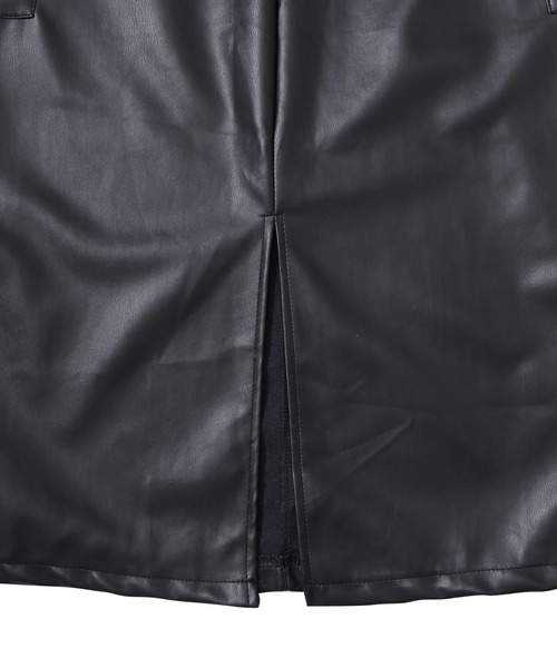 Figments（フィグメンツ）の「合皮ライダーススカート（スカート・レディース・ブラック/グレー・FREE）」の17枚目の写真
