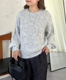 prose verse | アルパカタッチふわふわニット(ニット/セーター)