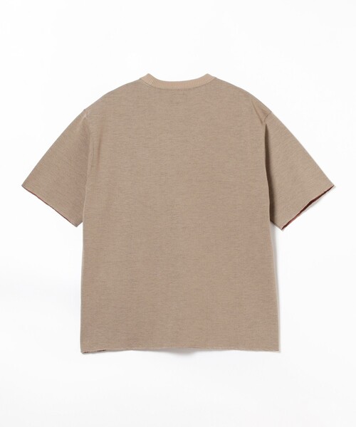 BEAMS（ビームス）の「BEAMS / カノコ天竺 クルーネック（スウェット・メンズ・ベージュ/グレー系その他/ネイビー・L/M/S/XL）」の22枚目の写真
