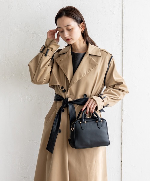 セール】本革2wayスクエアミニバッグ（トートバッグ）｜VitaFelice