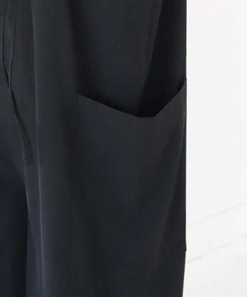 antiqua(アンティカ)の「サロペットパンツ(サロペット/オーバーオール・レディース・ブラック・FREE)」の15枚目の写真