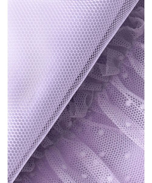 jouetie（ジュエティ）の「チュールティアードロングスカート（スカート・レディース・ブラック/パープル/オフホワイト・MEDIUM）」の12枚目の写真