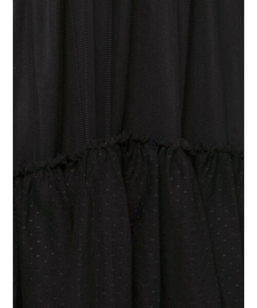 jouetie（ジュエティ）の「チュールティアードロングスカート（スカート・レディース・ブラック/パープル/オフホワイト・MEDIUM）」の15枚目の写真