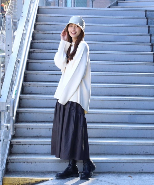 VARZAR（バザール）の「バケットハット（ハット・レディース・ベージュ/グリーン/ホワイト/ブラック・フリー）」の16枚目の写真